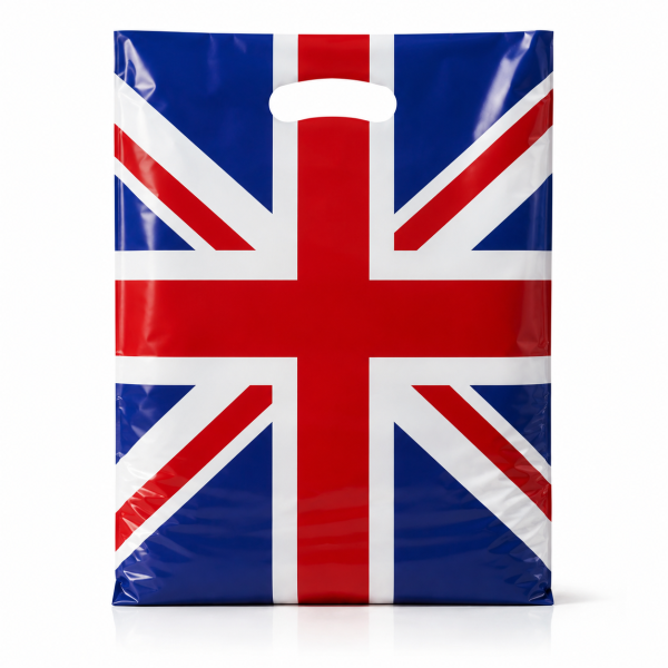 Plastic Carrier Bags – Eco Friendly – Union Jack Carrier Bag