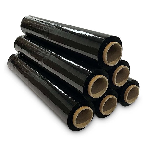 Black Stretch Film 400mm x 150m 20mu – Standard Core