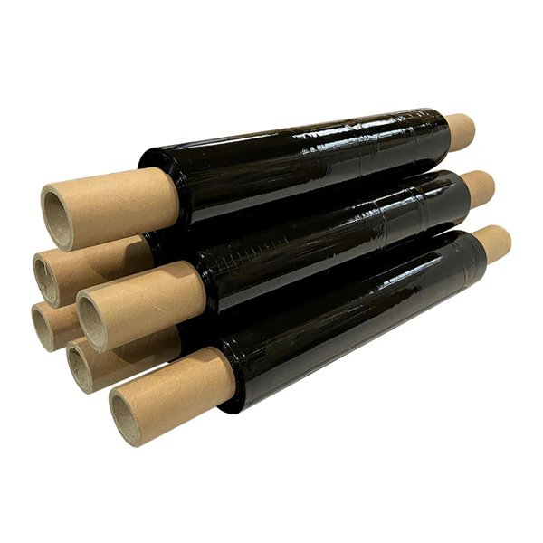 Black Stretch Film 400mm x 200m 23mu – Extended Core