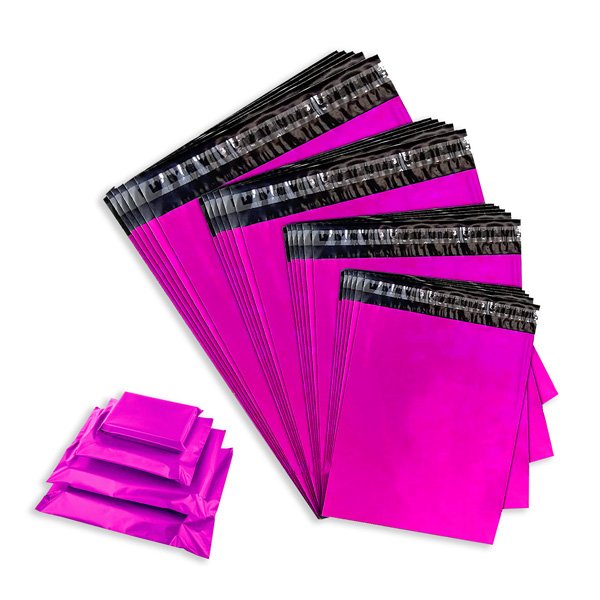 Pink Postage Bags - Recyclable Mailing Bags for Clothing & Parcel Delivery